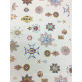 Polyester Digital Printed Organza Garment Fabric